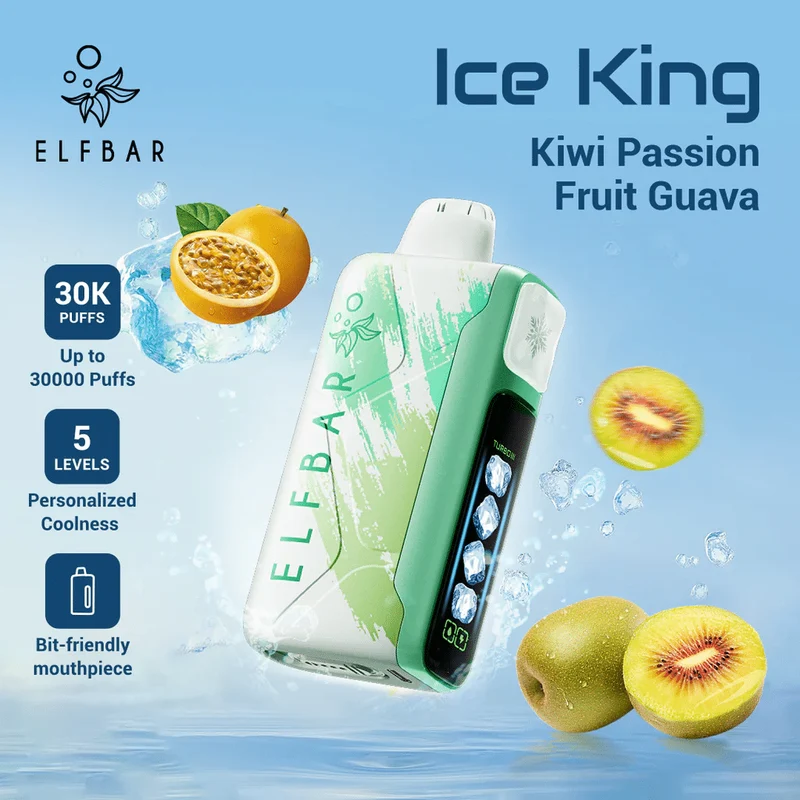 ELF Bar Ice King 30K Wiederaufladbares Einweg Kit (30000 Puffs) - 💥 Nehme 5 Zahle NUR 4!
