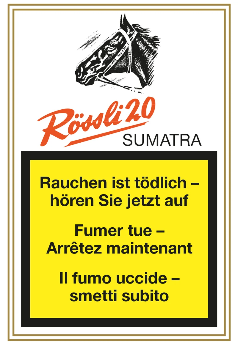 Rössli 20 Sumatra