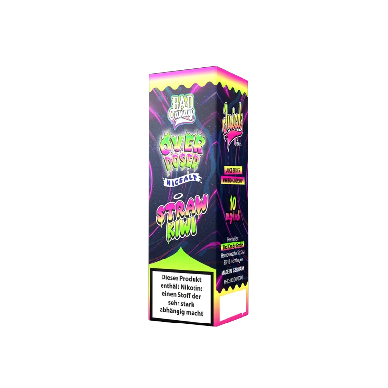 Bad Candy Liquids - Juicd - Nikotinsalz Liquid - Straw Kiwi