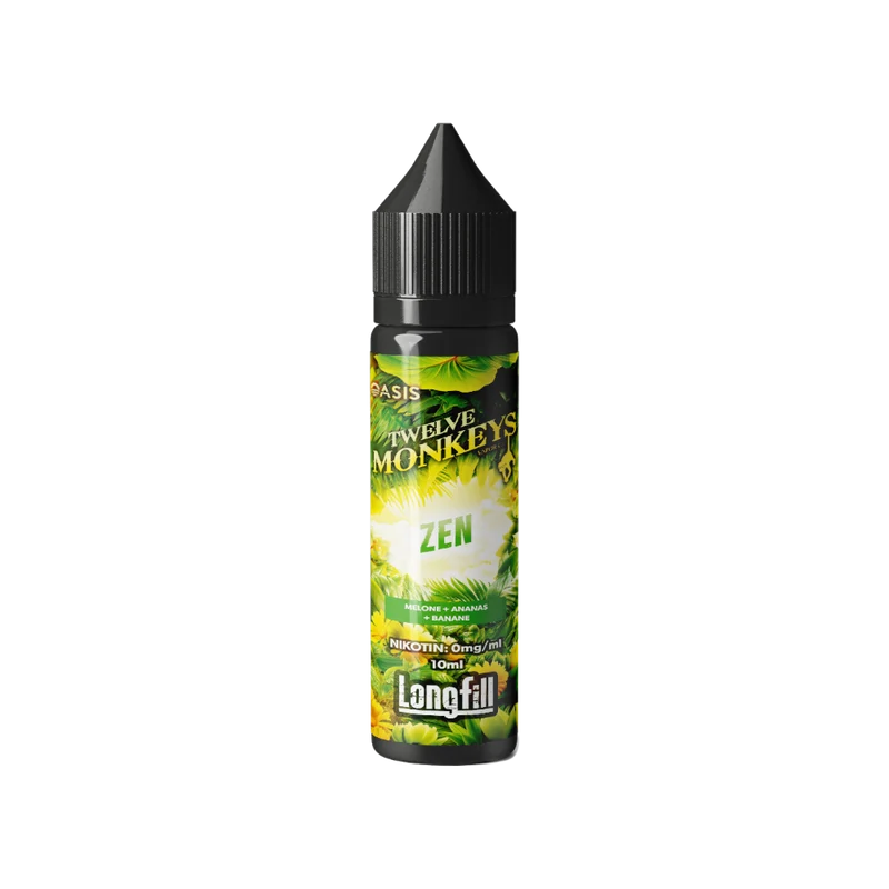 Twelve Monkeys - Longfills 10ml - Zen