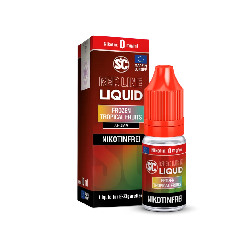 SC Red Line Frozen Tropical Fruits Nikotinsalz Liquid – 10ml Fruchtmix