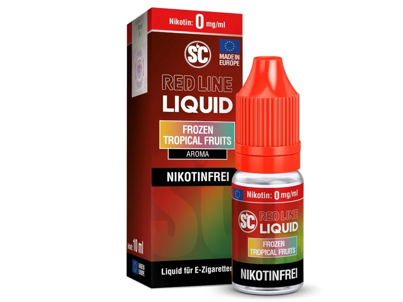 SC Red Line Frozen Tropical Fruits Nikotinsalz Liquid – 10ml Fruchtmix
