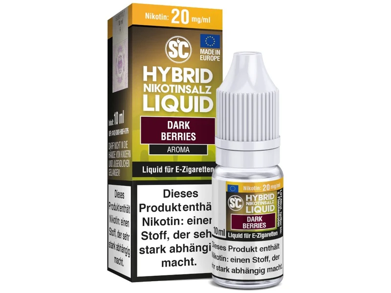 SC Dark Berries Hybrid Nikotinsalz Liquid – 10ml E-Zigarette Liquid