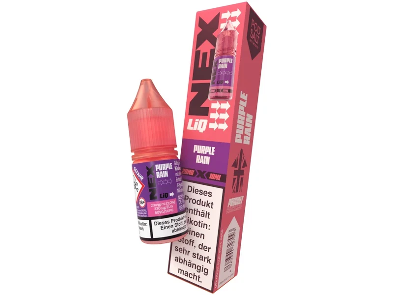 Pod Salt NexLiq Purple Rain Nikotinsalz Liquid – Beeren & Zitrus (10ml)