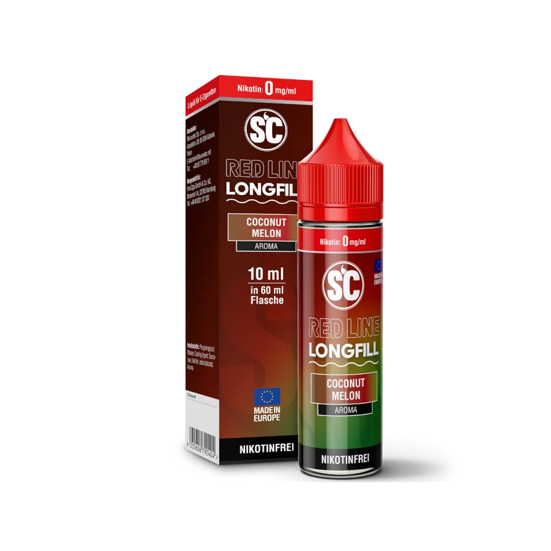 SC Red Line Longfill Aroma Coconut Melon – 10 ml Konzentrat