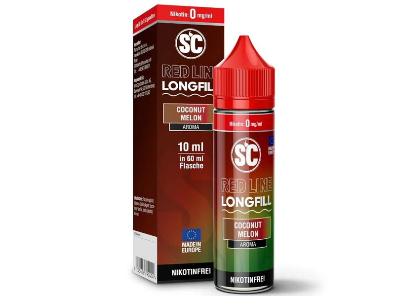 SC Red Line Longfill Aroma Coconut Melon – 10 ml Konzentrat