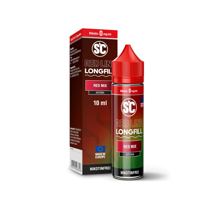 SC Red Line Red Mix Longfill Aroma – 10 ml Beerenmix Konzentrat