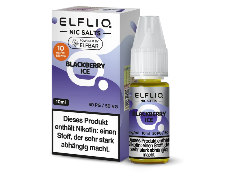 ELFLIQ Blackberry Ice Nikotinsalz Liquid
