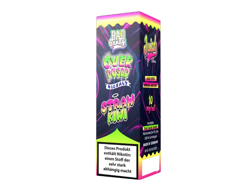 Bad Candy Juicd Straw Kiwi Nikotinsalz Liquid