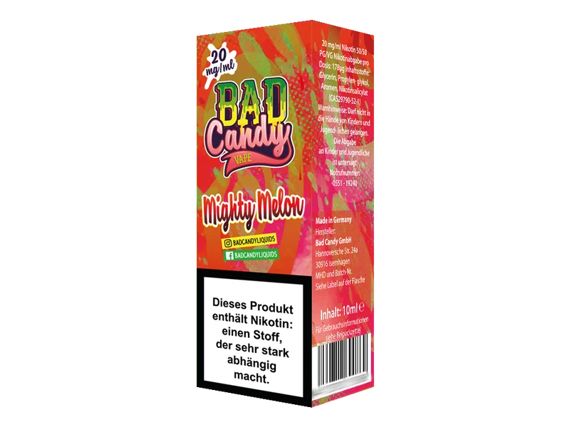 Bad Candy Mighty Melon Nikotinsalz Liquid