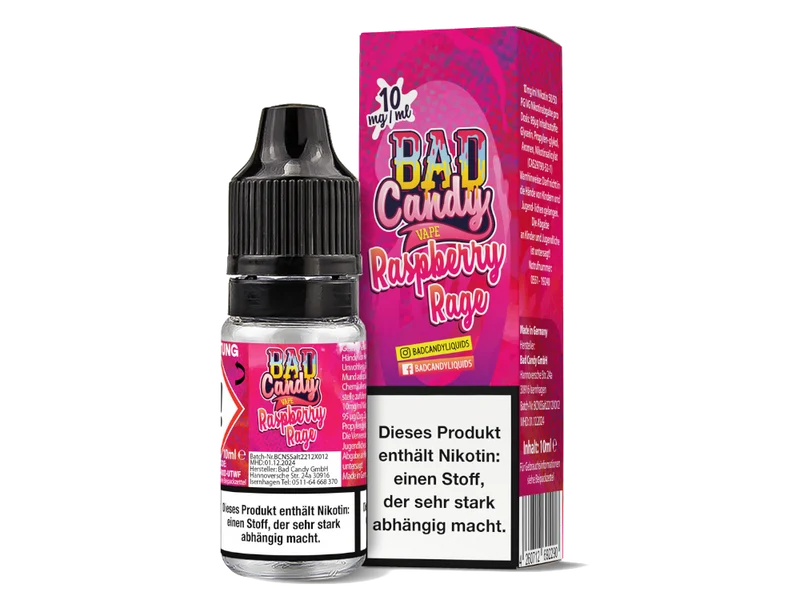 Bad Candy Raspberry Rage Nikotinsalz Liquid