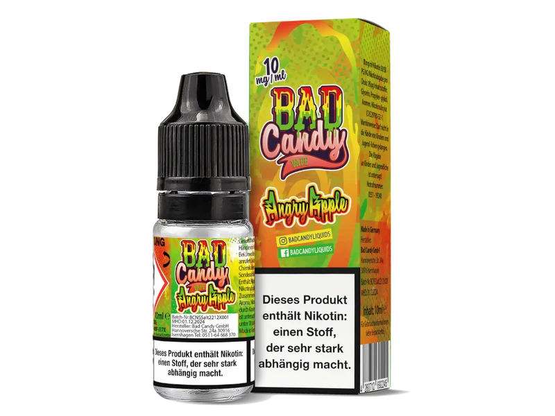 Bad Candy Angry Apple Nikotinsalz Liquid