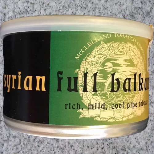 McClelland: SYRIAN FULL BALKAN 2oz 2004 - C