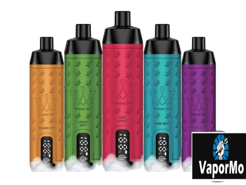 AL Fakher Crown Bar Pro 8000 Puffs Wiederaufladbares Einweg Kit - 💥 Nehme 5 Zahle NUR 4! + Ab einem Einkauf von 100€ 2 Mystery Gratis💥
