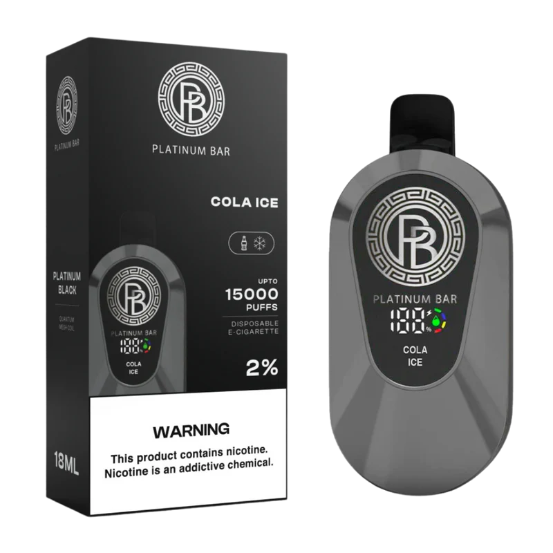 Platinum Bar 15000 Puffs Wiederaufladbares Einweg Kit - 📢EXKLUSIVES ANGEBOT - Nehme 4 Zahle NUR 3! + Ab einem Einkauf von 120€ 1 Mystery Vapes Gratis + Kostenloser Versand 📢