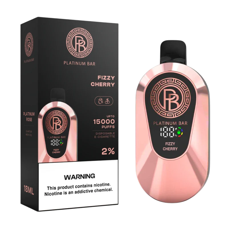 Platinum Bar 15000 Puffs Wiederaufladbares Einweg Kit - 📢EXKLUSIVES ANGEBOT - Nehme 4 Zahle NUR 3! + Ab einem Einkauf von 120€ 1 Mystery Vapes Gratis + Kostenloser Versand 📢