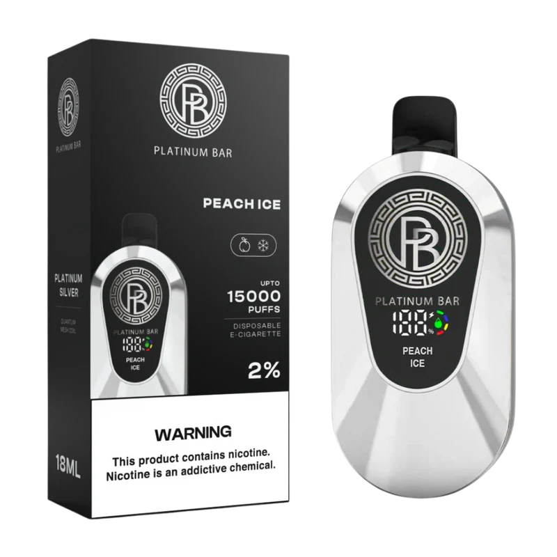 Platinum Bar 15000 Puffs Wiederaufladbares Einweg Kit - 📢EXKLUSIVES ANGEBOT - Nehme 4 Zahle NUR 3! + Ab einem Einkauf von 120€ 1 Mystery Vapes Gratis + Kostenloser Versand 📢