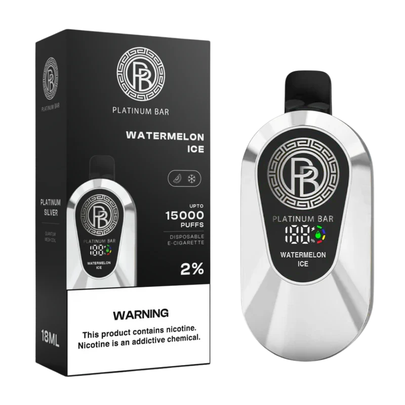 Platinum Bar 15000 Puffs Wiederaufladbares Einweg Kit - 📢EXKLUSIVES ANGEBOT - Nehme 4 Zahle NUR 3! + Ab einem Einkauf von 120€ 1 Mystery Vapes Gratis + Kostenloser Versand 📢