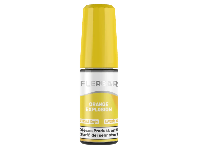 Flerbar Liquid - Orange Explosion - 10ml Fertigliquid (Nikotinsalz)