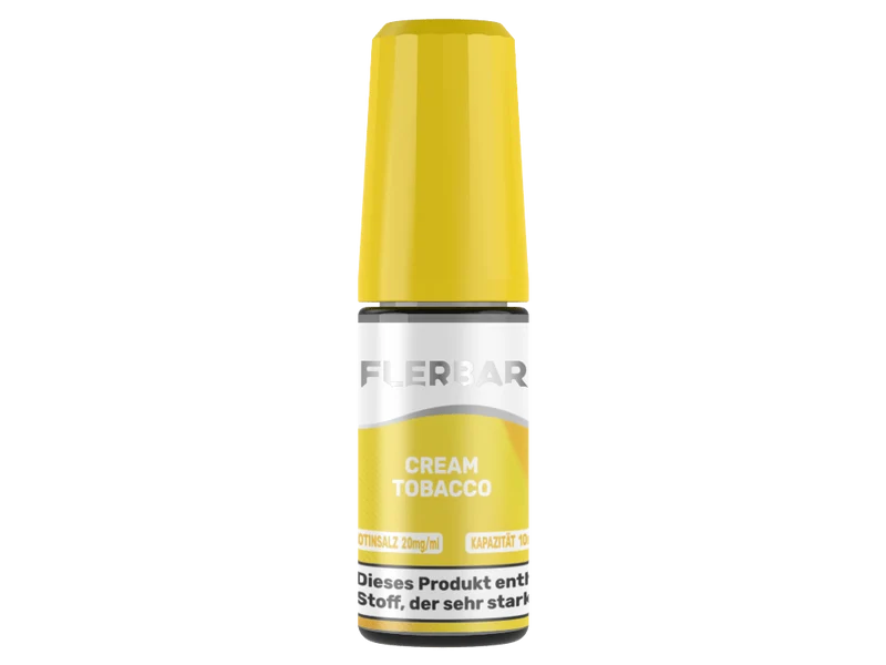 Flerbar Liquid - Cream Tobacco - 10ml Fertigliquid (Nikotinsalz)