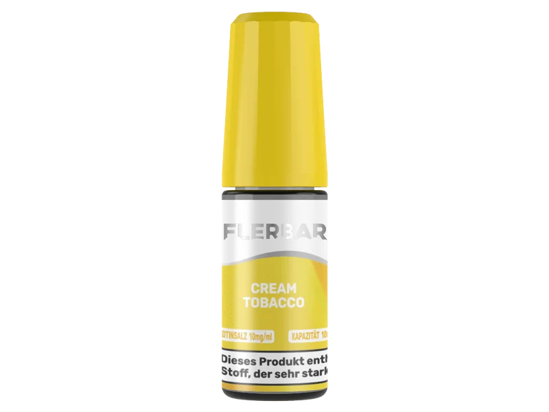 Flerbar Liquid - Cream Tobacco - 10ml Fertigliquid (Nikotinsalz)