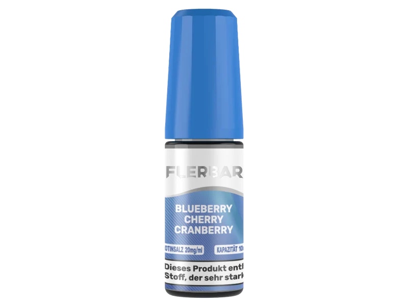 Flerbar Liquid - Blueberry Cherry Cranberry - 10ml Fertigliquid (Nikotinsalz)