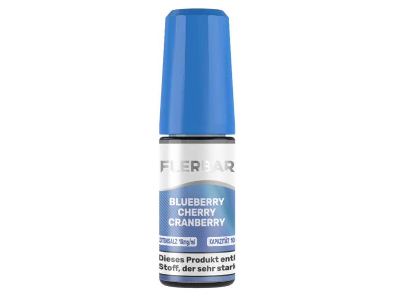 Flerbar Liquid - Blueberry Cherry Cranberry - 10ml Fertigliquid (Nikotinsalz)