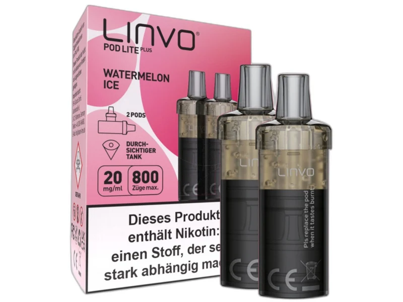 Linvo - Pod Lite Plus - 2ml Prefilled Cartridge (2 Stück)