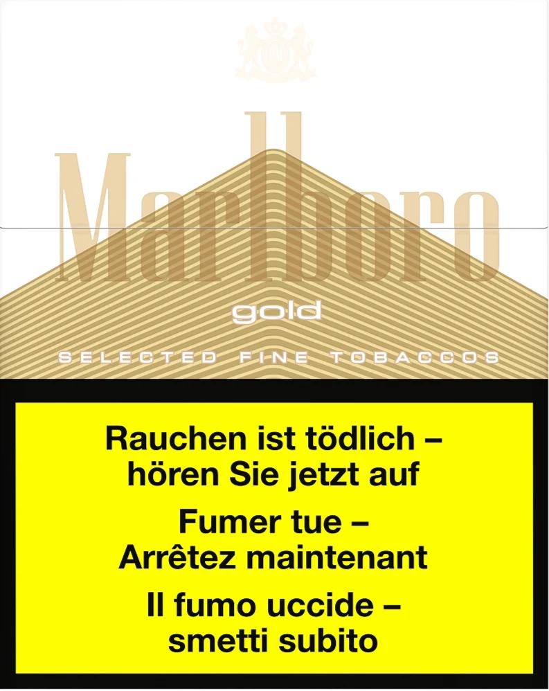 Marlboro Gold Box Big Pack 25 Cigarettes