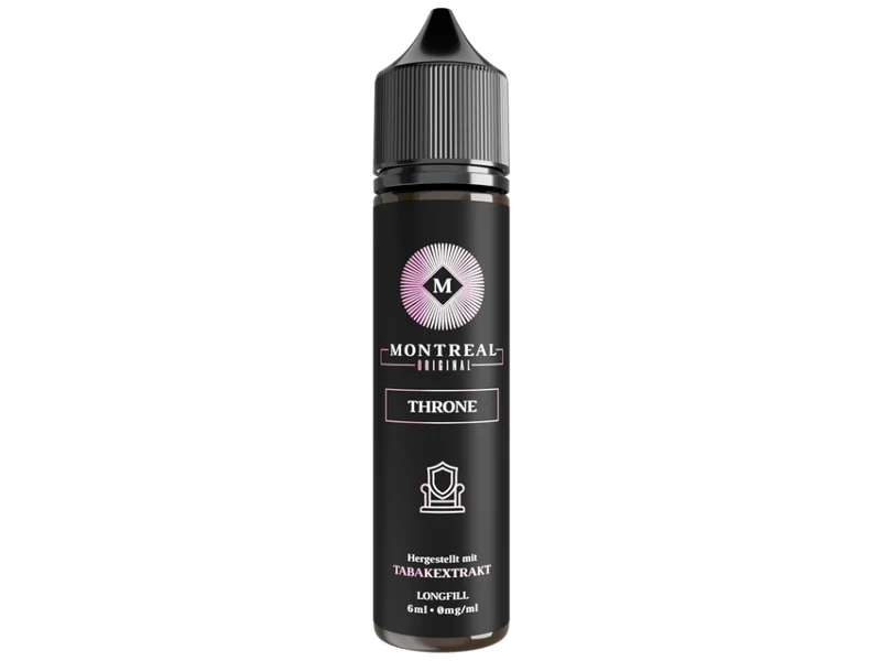 Montreal Original - Throne - 6ml Longfill Aroma (60ml Flasche)