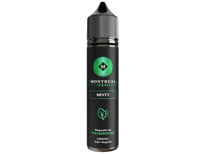 Montreal Original - Minty - 6ml Longfill Aroma (60ml Flasche)