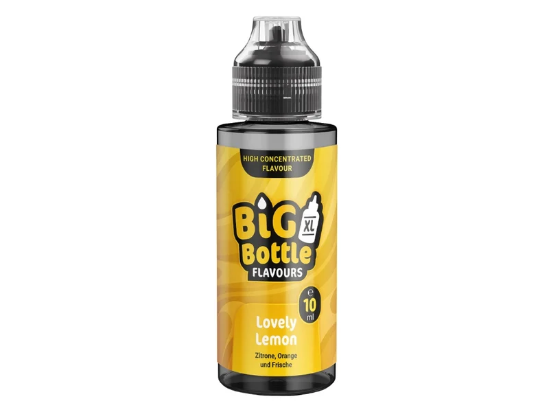 Big Bottle - Lovely Lemon - 10ml Longfill Aroma (120ml Flasche)