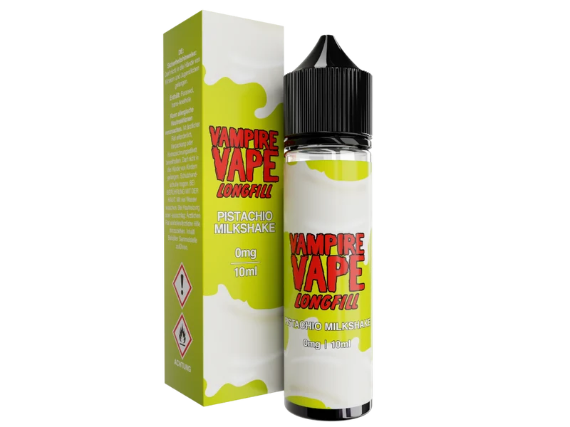 Vampire Vape - Dessert Collection - Pistachio Milkshake - 10ml Longfill Aroma (60ml Flasche)
