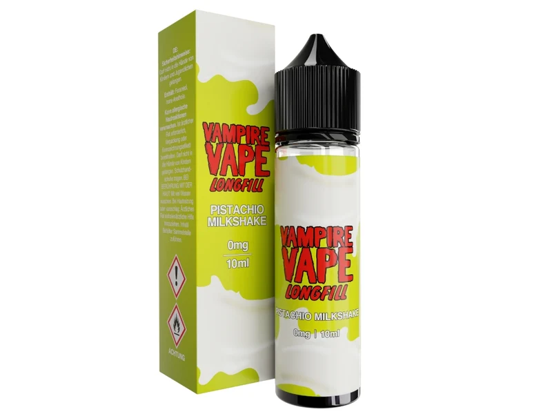 Vampire Vape - Dessert Collection - Pistachio Milkshake - 10ml Longfill Aroma (60ml Flasche)
