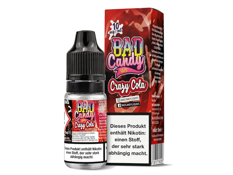 Bad Candy Crazy Cola Nikotinsalz Liquid