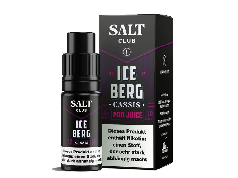 Salt Club - Flavorist Iceberg - Nikotinsalz Liquid - Cassis
