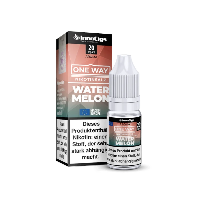 InnoCigs - One Way - Watermelon - Nikotinsalz Liquid