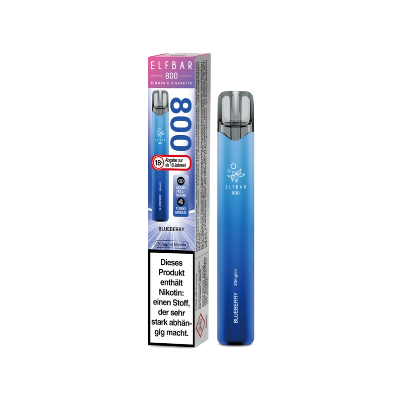 ELFBAR 800 Einweg E-Zigarette – 20mg/ml Nikotin – 800 Züge