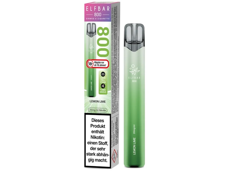 ELFBAR 800 Einweg E-Zigarette – 20mg/ml Nikotin – 800 Züge