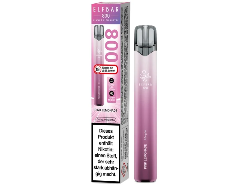 ELFBAR 800 Einweg E-Zigarette – 20mg/ml Nikotin – 800 Züge