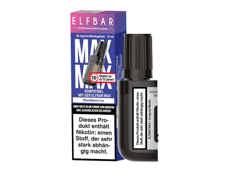 Elfbar Max Refill Container – Apple Pear (10ml Nikotinsalz Liquid 20mg)