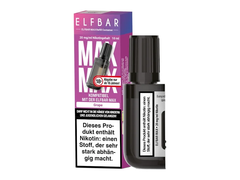 Elfbar Max Refill Container – Apple Pear (10ml Nikotinsalz Liquid 20mg)