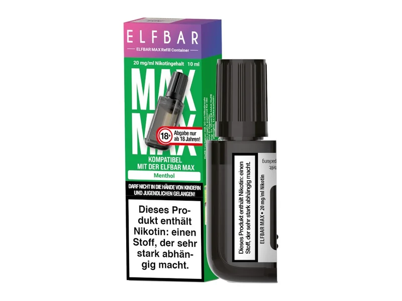 Elfbar Max Refill Container – Apple Pear (10ml Nikotinsalz Liquid 20mg)