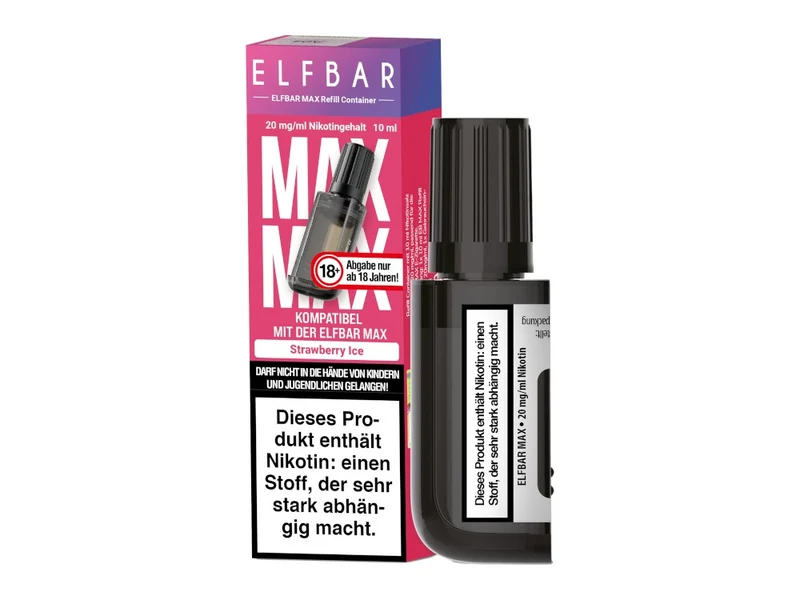 Elfbar Max Refill Container – Apple Pear (10ml Nikotinsalz Liquid 20mg)
