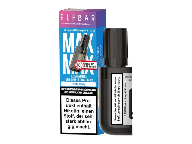Elfbar Max Refill Container – Apple Pear (10ml Nikotinsalz Liquid 20mg)