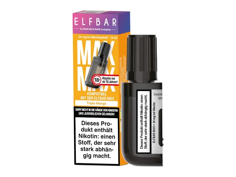 Elfbar Max Refill Container – Apple Pear (10ml Nikotinsalz Liquid 20mg)