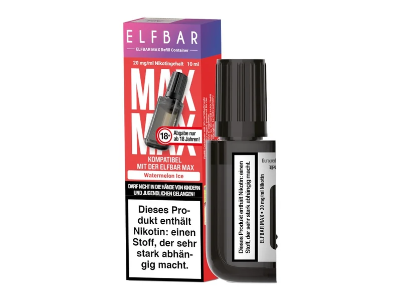 Elfbar Max Refill Container – Apple Pear (10ml Nikotinsalz Liquid 20mg)