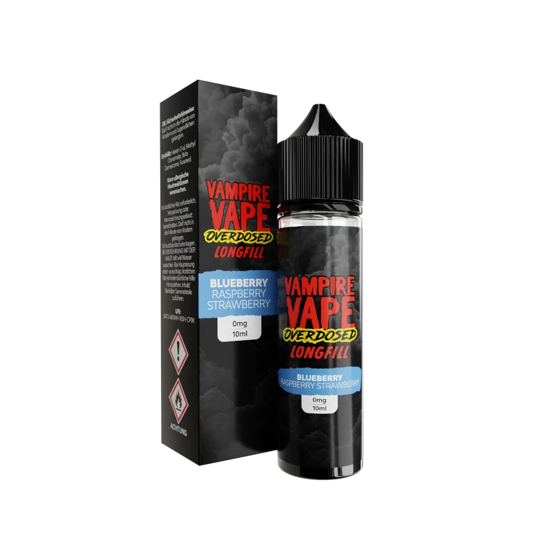 Vampire Vape - Overdosed - Aroma 10 ml - Blueberry Raspberry Strawberry