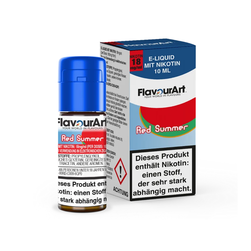 FlavourArt - E-Zigaretten Liquid - Red Summer