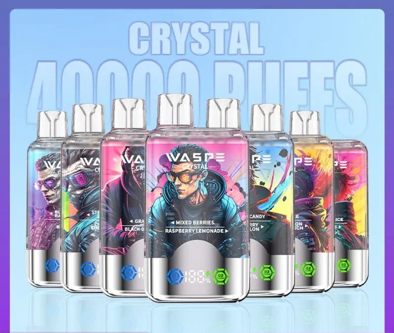 WASPE Crystal 40000 Puffs 40K Einweg Kit (Double Flavor)